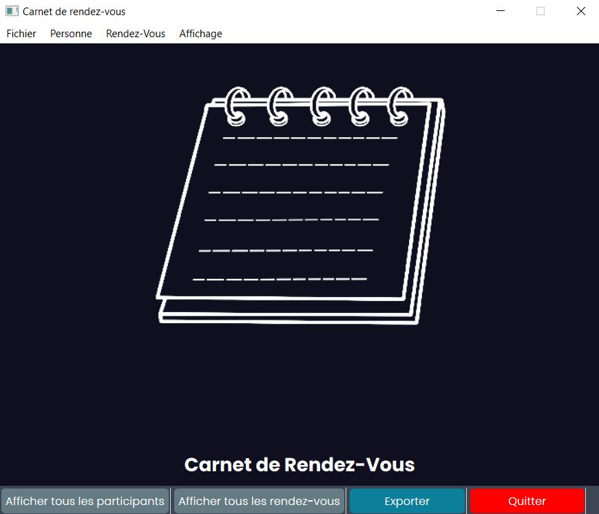 Logiciel de prise de rendez-vous C++/Qt